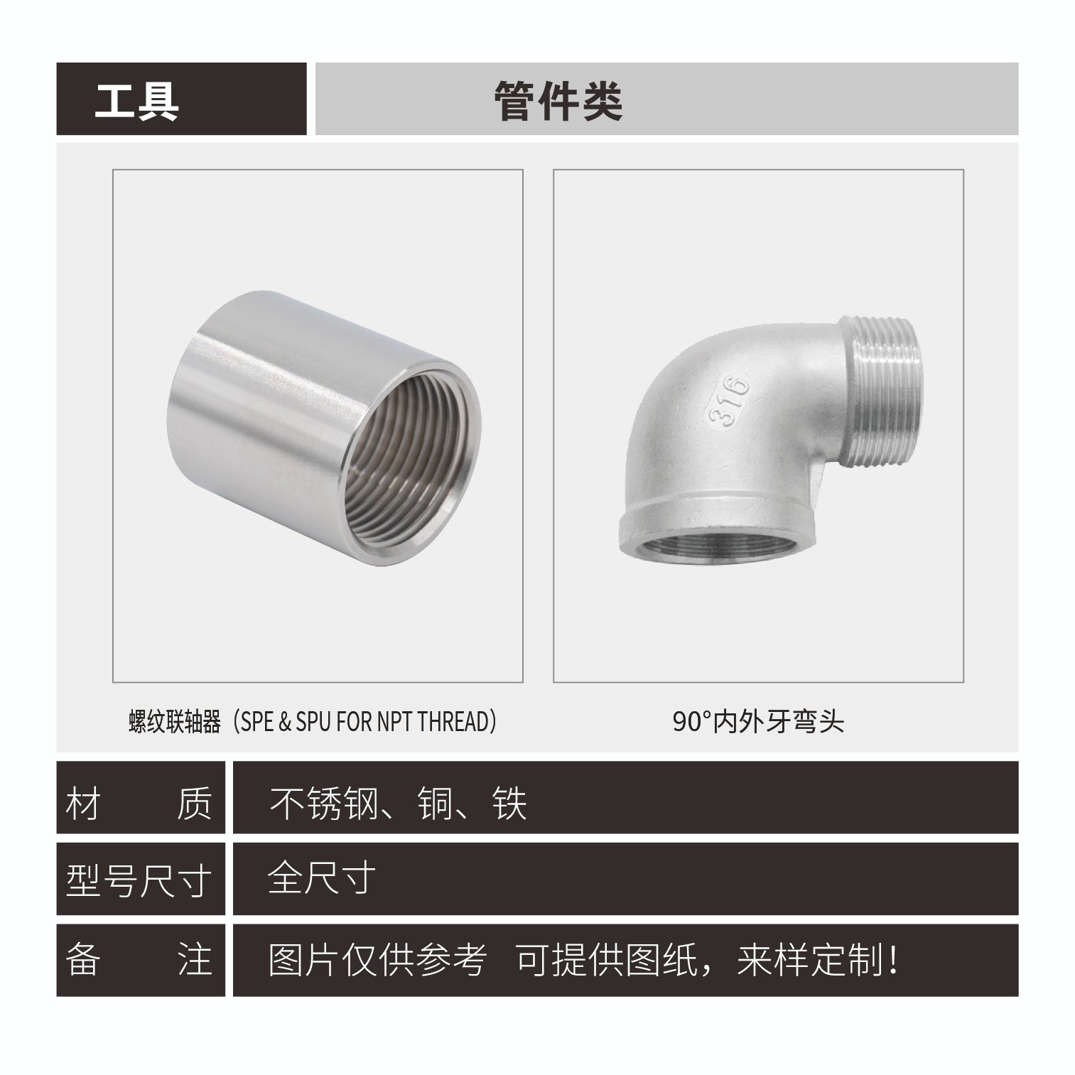 Industrial pipe fittings series - Image 2