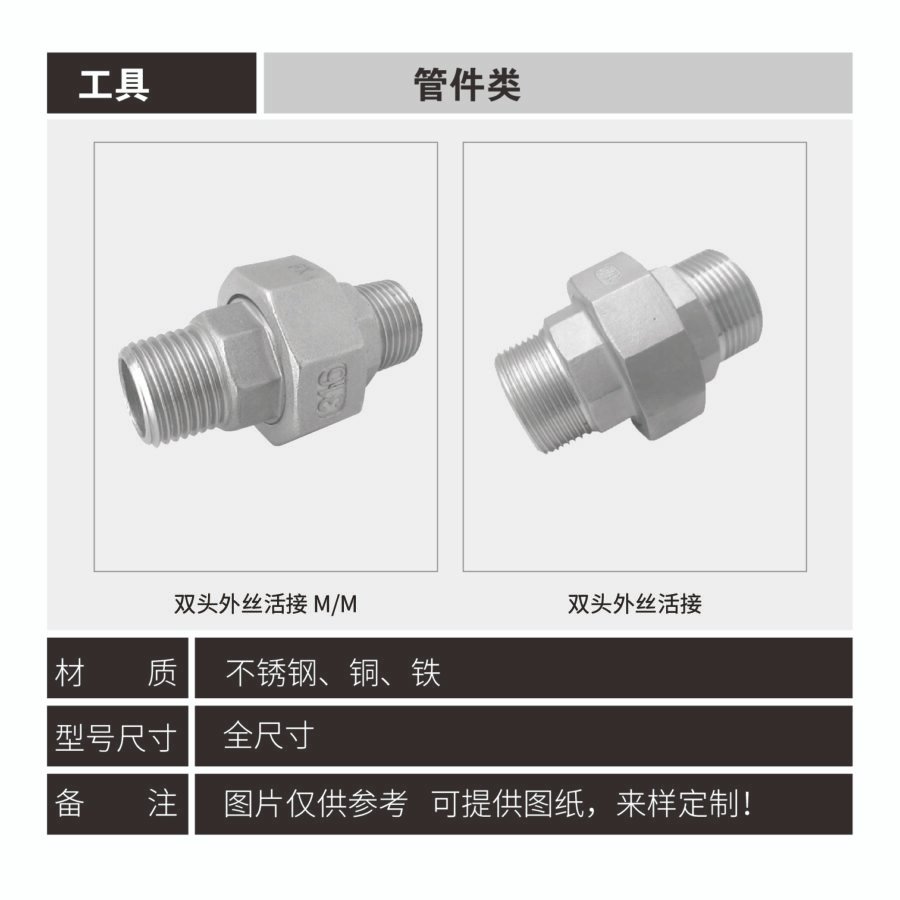 Pipe fitting connector series - Image 2