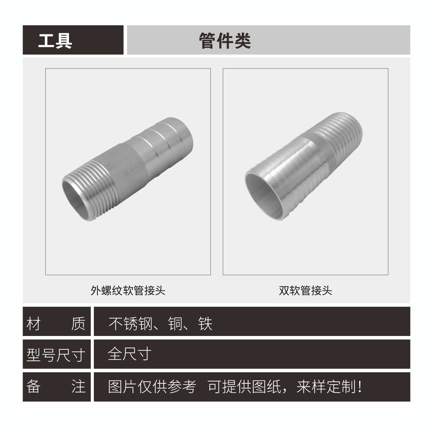 Pipe fitting connector series - Image 5