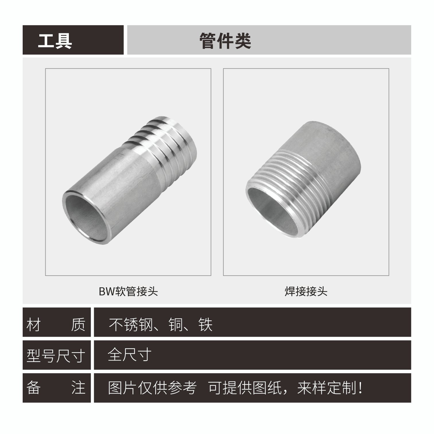Pipe fitting connector series - Image 6